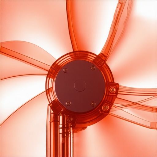 Static Pressure vs Airflow Fan Comparison A close up comparison of wide static pressure fan blades versus thin airflow blades.