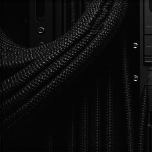 Why We Use Braided Cables for Every Professional Build